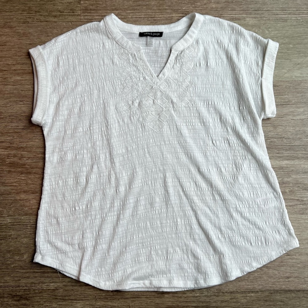 Embroidered Top - Picture 2 of 2